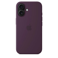 Чехол-силикон оригинал Full Soft Matte with MagSafe iPhone 16, сливовый