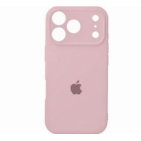 Чохол-силікон оригінал Case Full Camera iPhone 17 Pro, Pink pastel