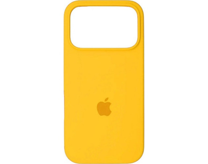 Чехол-силикон оригинал Case Full Protective iPhone 17 Pro, Yellow