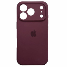 Чехол-силикон оригинал Case Full Camera iPhone 17 Pro Max, Plum