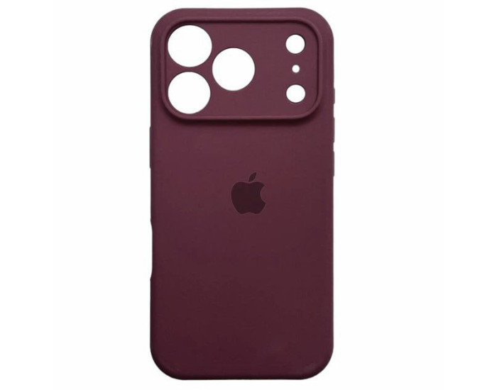 Чехол-силикон оригинал Case Full Camera iPhone 17 Pro Max, Plum