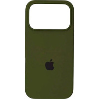 Чехол-силикон оригинал Case Full Protective iPhone 17 Pro Max, Olive