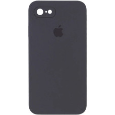 Чехол-силикон оригинал Square Cover Soft Matte Full Camera iPhone 7 Plus /8 Plus, Dark gray