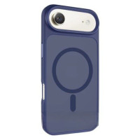 Чехол-силикон Metal Buttons with MagSafe Apple iPhone 17 Air, Синий