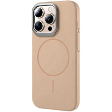Чехол-силикон PC Dream with MagSafe iPhone 16 Pro Max бежевый