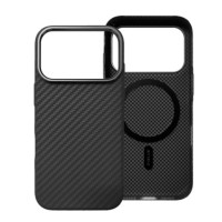 Чехол-силикон Piblue Magentic MagSafe (PL-49) Carbon для IPhone 17 Pro Max черный