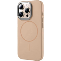Чохол-силікон PC Dream with MagSafe iPhone 16 Pro, бежевий