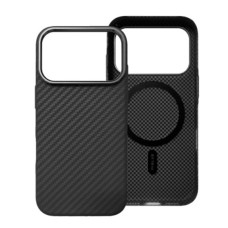 Чехол-силикон Piblue Magentic MagSafe (PL-49) Carbon для IPhone 17 Pro черный