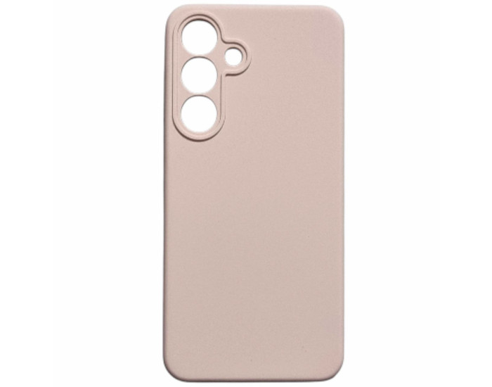 Чохол-силікон Silicone Lakshmi Full Camera Samsung S721B S25 FE (Рожевий / Pink sand)