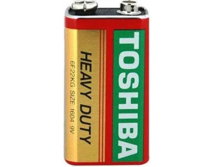 Батарейка Toshiba 6F22 крона (цена за 1шт)