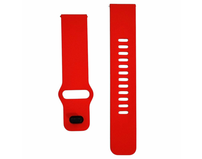 Ремешок силиконовый Xiaomi Redmi Watch 5 Active /  5 Lite красный