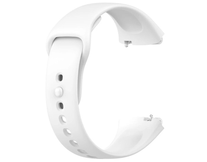Ремешок силиконовый Xiaomi Redmi Watch 3 Lite / 3 Active, белый
