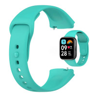 Ремінець силіконовий Xiaomi Redmi Watch 3 Lite / 3 Active, бірюзовий
