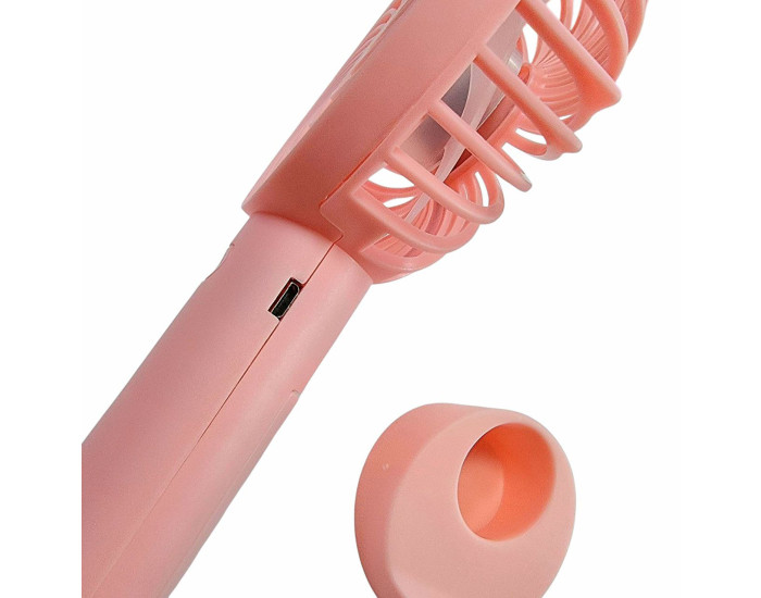 Вентилятор Jokade JF035 BOLAN Портативний ручний (Рожевий / Pink)