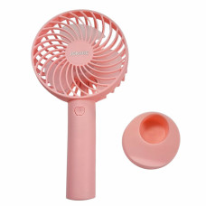 Вентилятор Jokade JF035 BOLAN портативный ручной (Розовый / Pink)