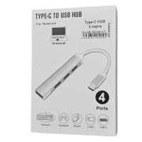 Переходник Type-C HUB 4 порта