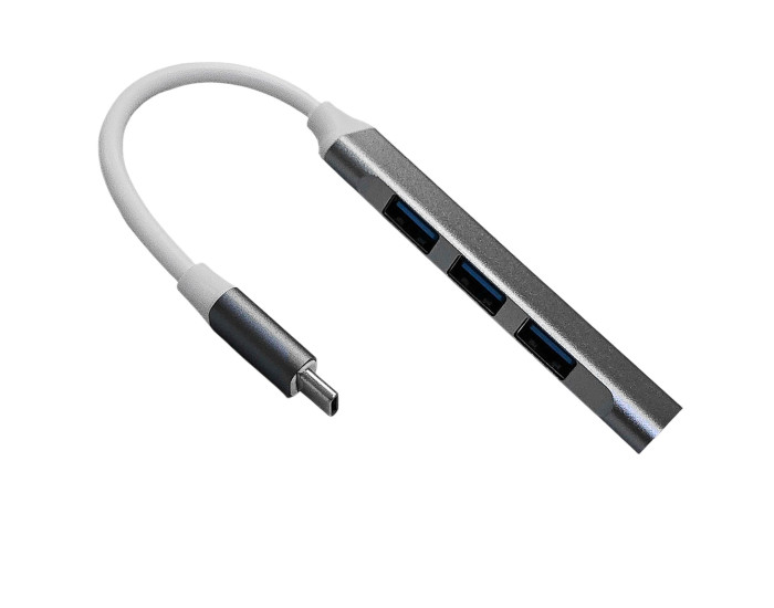 Перехідник Type-C HUB 4 порт