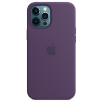 Чехол-силикон оригинал Full Soft Matte with MagSafe iPhone 12 Pro Max, Amethyst
