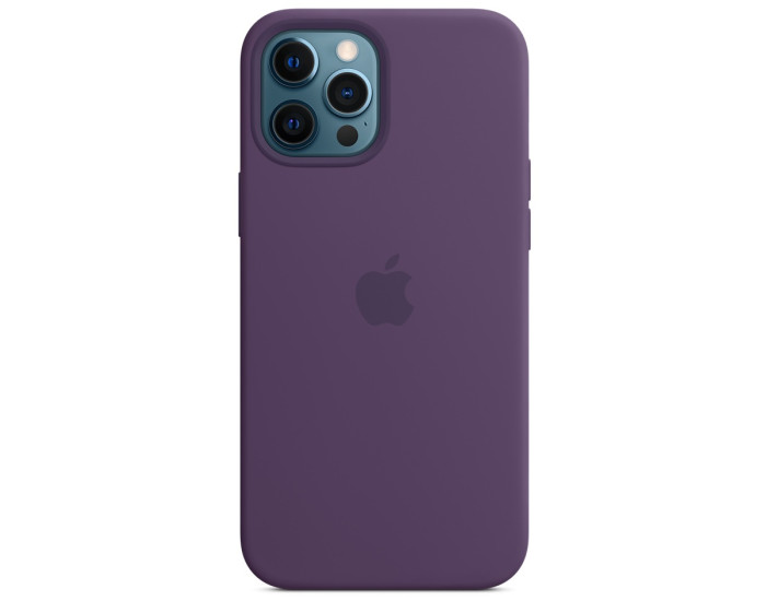 Чехол-силикон оригинал Full Soft Matte with MagSafe iPhone 12 Pro Max, Amethyst