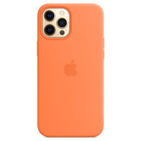 Чохол-силікон оригінал Full Soft Matte with MagSafe iPhone 12 Pro Max, Kumquat