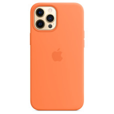 Чехол-силикон оригинал Full Soft Matte with MagSafe iPhone 12 Pro Max, Kumquat