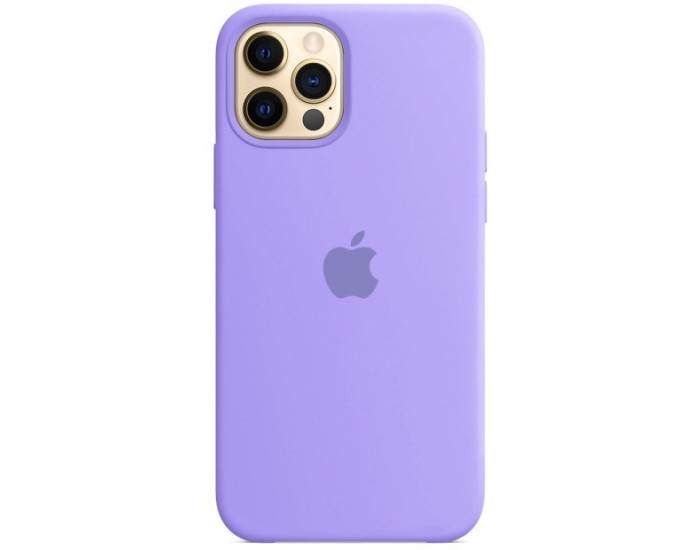 Чехол-силикон оригинал Soft Matte iPhone 12 Pro Max, Glycine