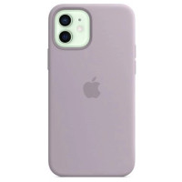 Чохол-силікон оригінал Soft Matte iPhone 12 Pro Max, Lavander