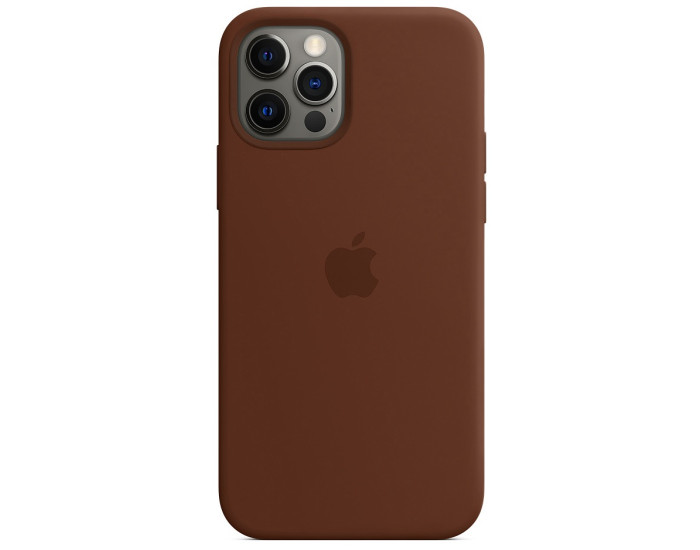 Чехол-силикон оригинал Soft Matte iPhone 12 Pro Max, Cocoa