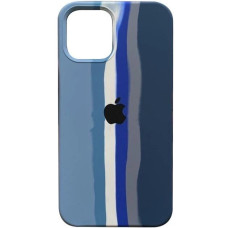Чехол-силикон оригинал Colorfull Full Cover Soft Matte iPhone 12 Pro Max, Wave