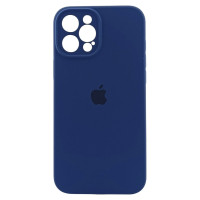 Чехол-силикон оригинал Full Camera Soft Matte iPhone 12 Pro, ночной синий