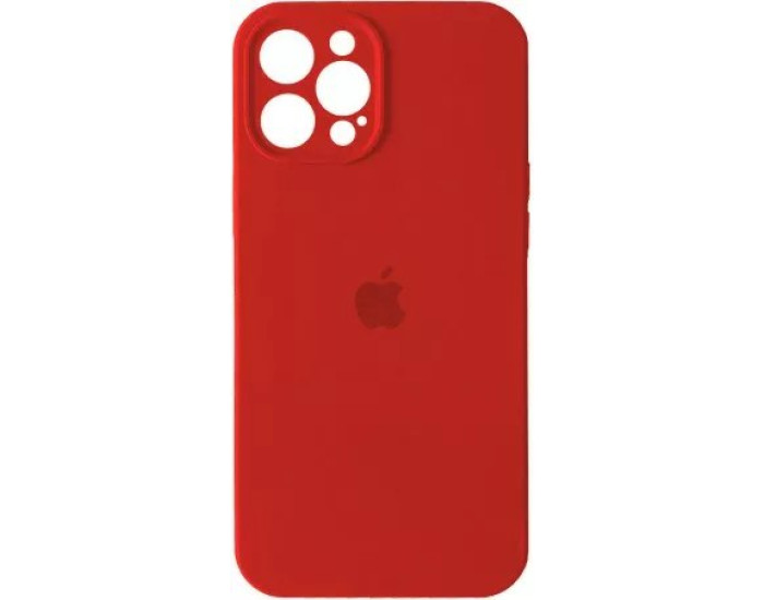 Чехол-силикон оригинал Full Camera Soft Matte iPhone 12 Pro, Red