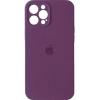 Чехол-силикон оригинал Full Camera Soft Matte iPhone 12 Pro, Purple