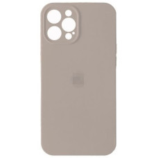 Чехол-силикон оригинал Full Camera Soft Matte iPhone 12 Pro, Pebble