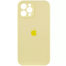 Чехол-силикон оригинал Full Camera Soft Matte iPhone 12 Pro, Mellow yellow