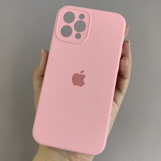 Чехол-силикон оригинал Full Camera Soft Matte iPhone 12 Pro, Light pink