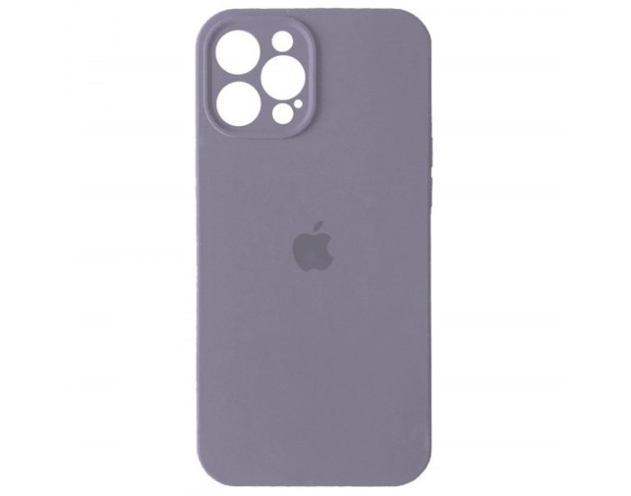 Чехол-силикон оригинал Full Camera Soft Matte iPhone 12 Pro, Lavander grey