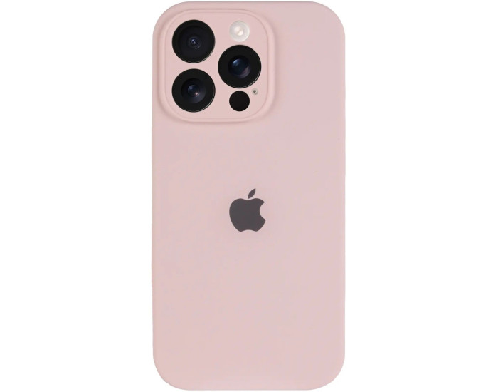 Чехол-силикон оригинал Full Camera Soft Matte iPhone 12 Pro, Chalk pink