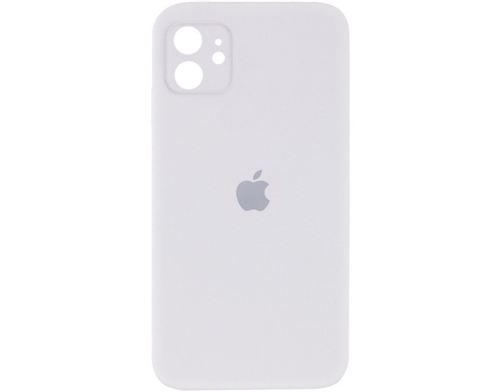 Чехол-силикон оригинал Full Camera Soft Matte iPhone 12, White