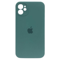 Чехол-силикон оригинал Full Camera Soft Matte iPhone 12, Pine green