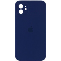 Чехол-силикон оригинал Full Camera Soft Matte iPhone 12, Midnight blue