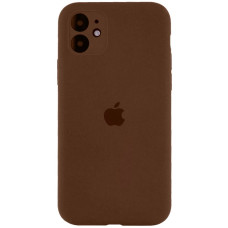 Чехол-силикон оригинал Full Camera Soft Matte iPhone 12, Clay