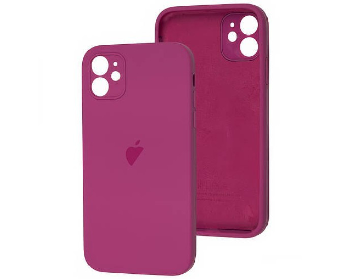 Чехол-силикон оригинал Full Camera Soft Matte iPhone 12, Dragon fruit