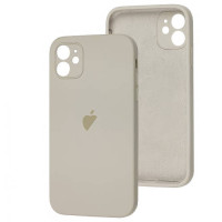 Чехол-силикон оригинал Full Camera Soft Matte iPhone 12, Pebble