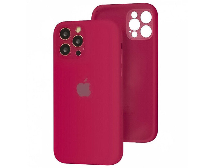 Чехол-силикон оригинал Full Camera Soft Matte iPhone 12 Pro, Rose
