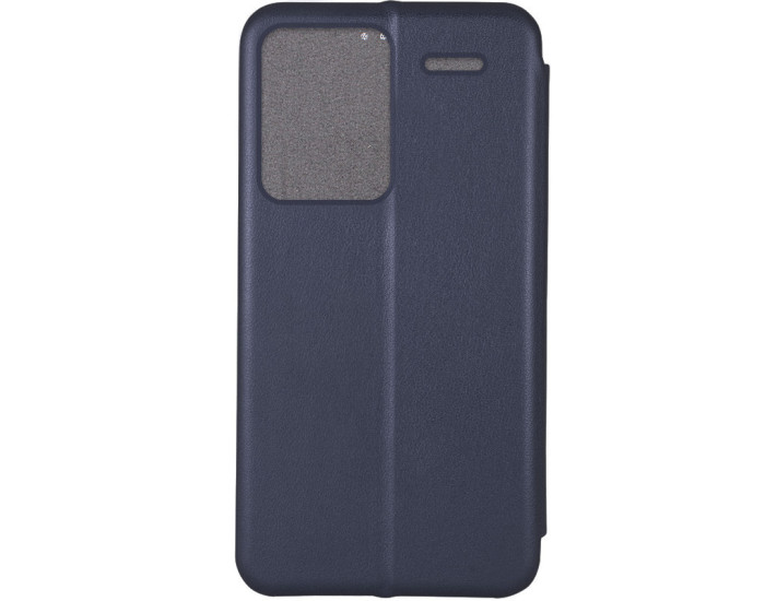Чохол-книга шкіряний Classy Xiaomi Redmi Note 13 Pro Plus, Темно-синій