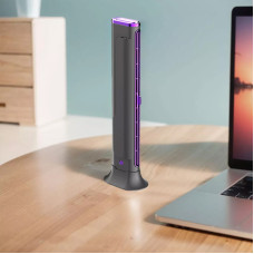Вентилятор настольный F3 Tower Fan, 3 speeds 1200 mah, фиолетовый