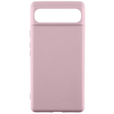 Чехол-силикон Getman Liquid Silk Google Pixel 6 Pro, розовый песок