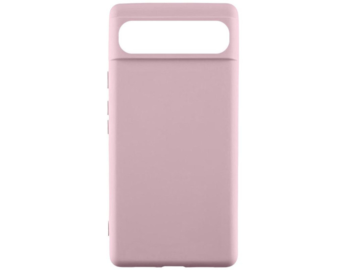 Чехол-силикон Getman Liquid Silk Google Pixel 6 Pro, розовый песок
