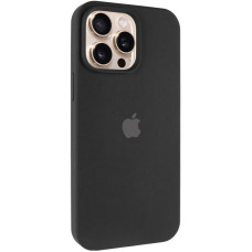 Чехол-силикон оригинал Full Soft Matte iPhone 15 Pro Max, Black