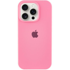 Чехол-силикон оригинал Full Soft Matte iPhone 16 Pro Max (Розовый / Pink)